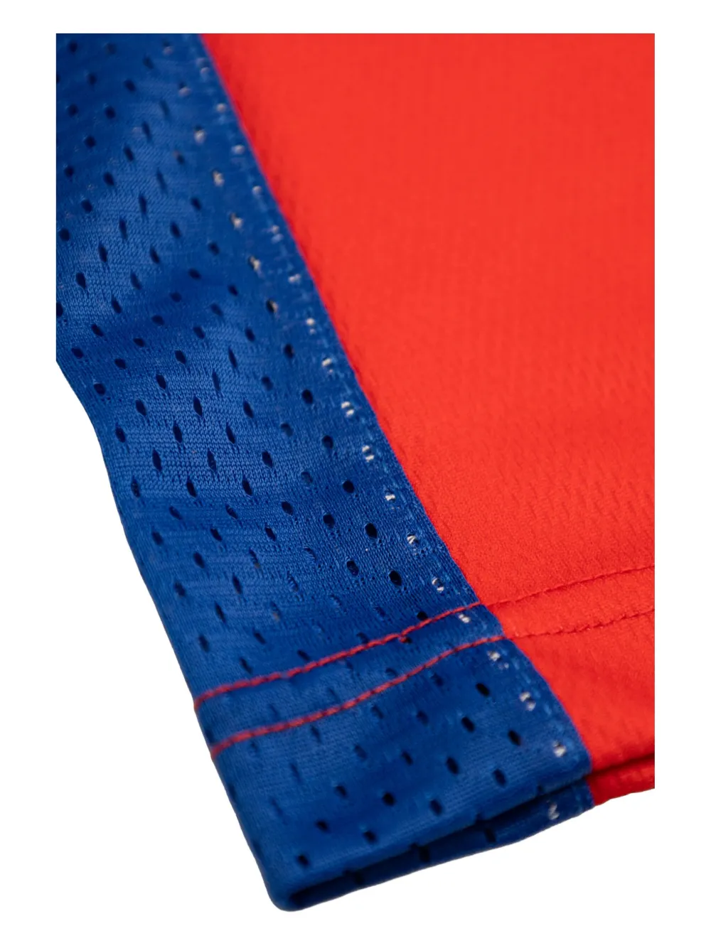 Palm Angels Mesh-panelled Shorts In Red