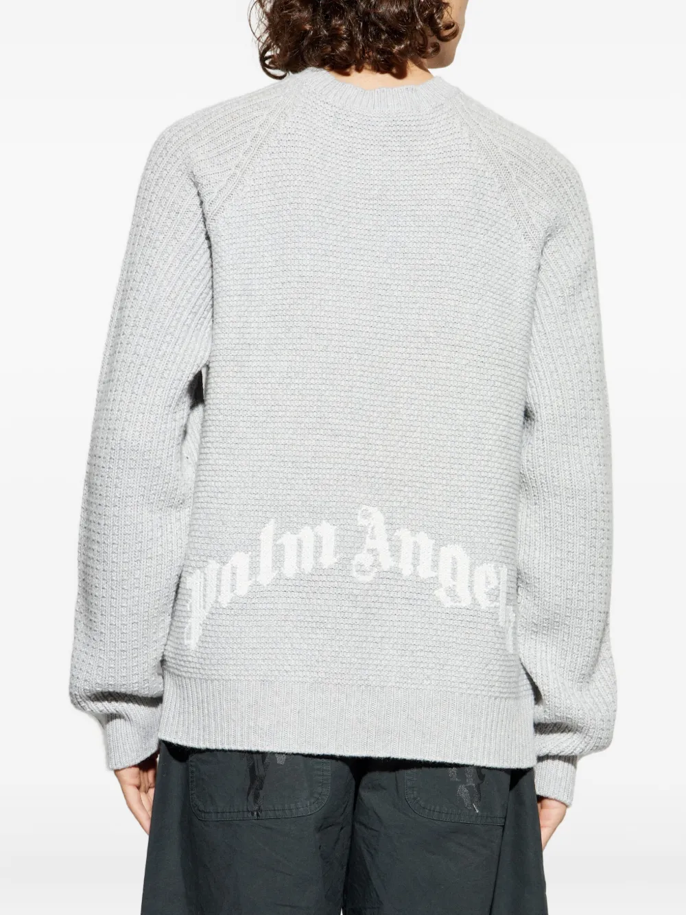 Palm Angels Trui met raglanmouwen Grijs
