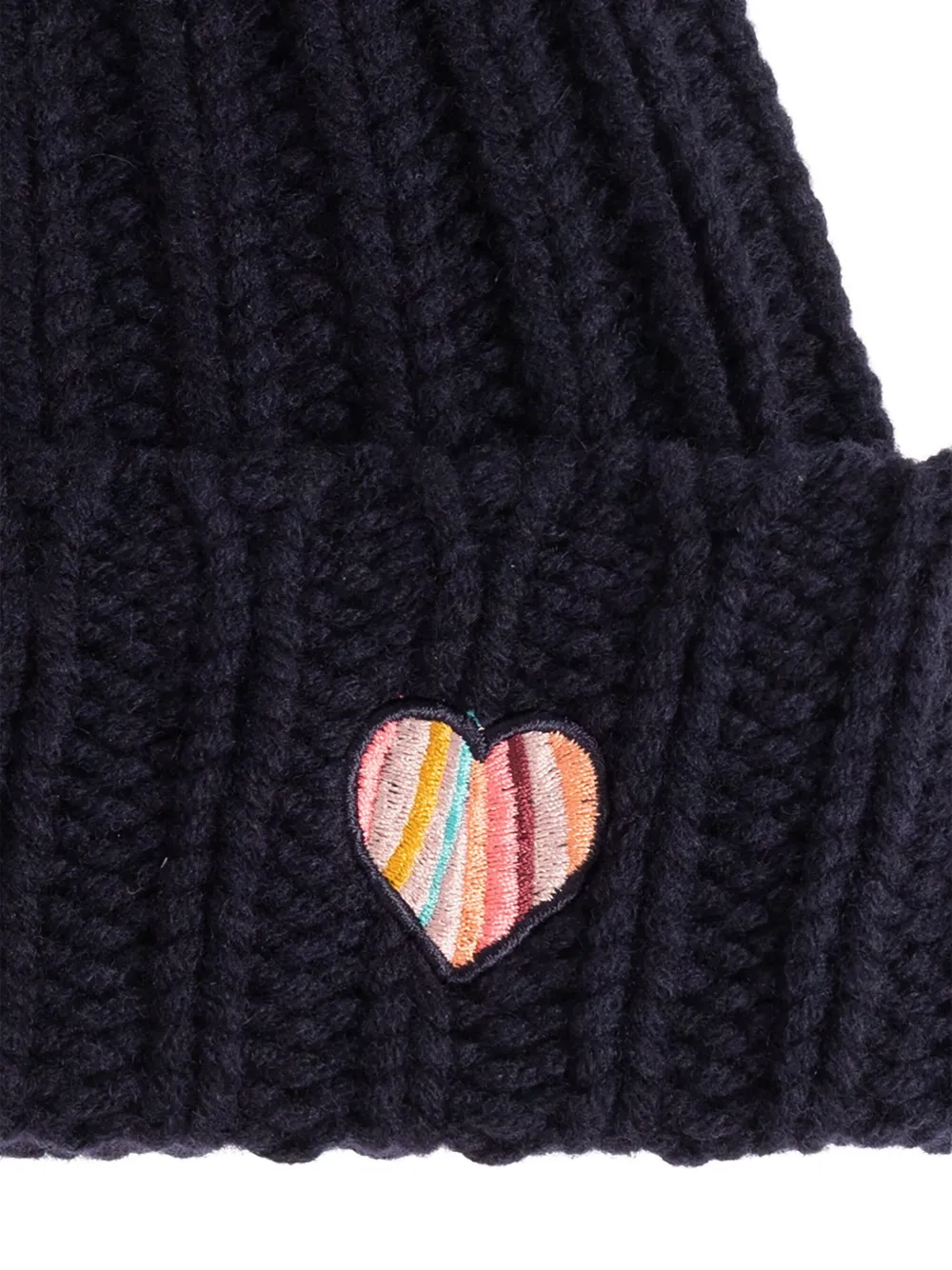 Paul Smith Wool Cap In Black