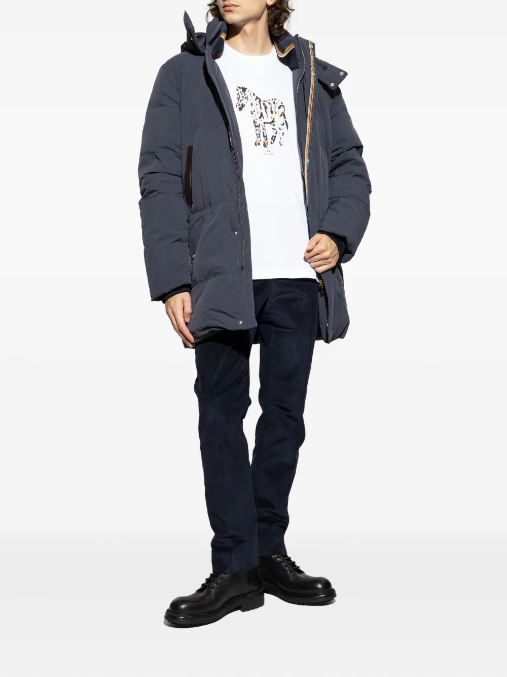 Paul Smith hooded quilted parka coat | Down Coats | Image 2