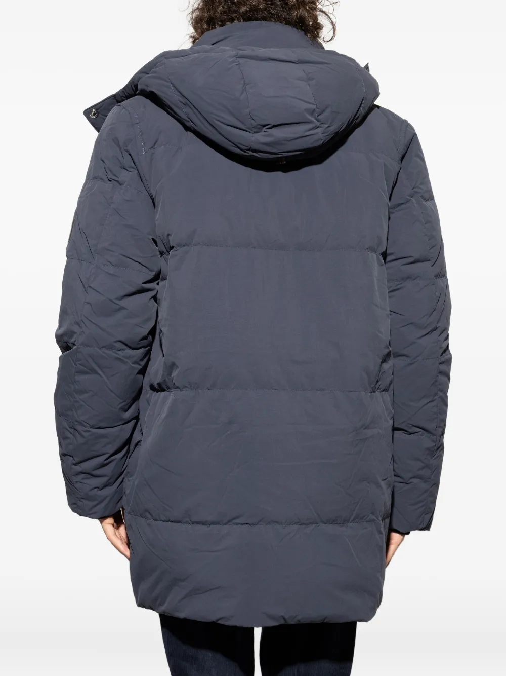 Paul Smith Gewatteerde parka met capuchon Blauw