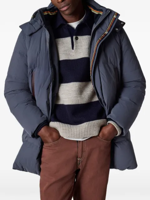 Paul Smith 퀼팅 후드 파카 코트