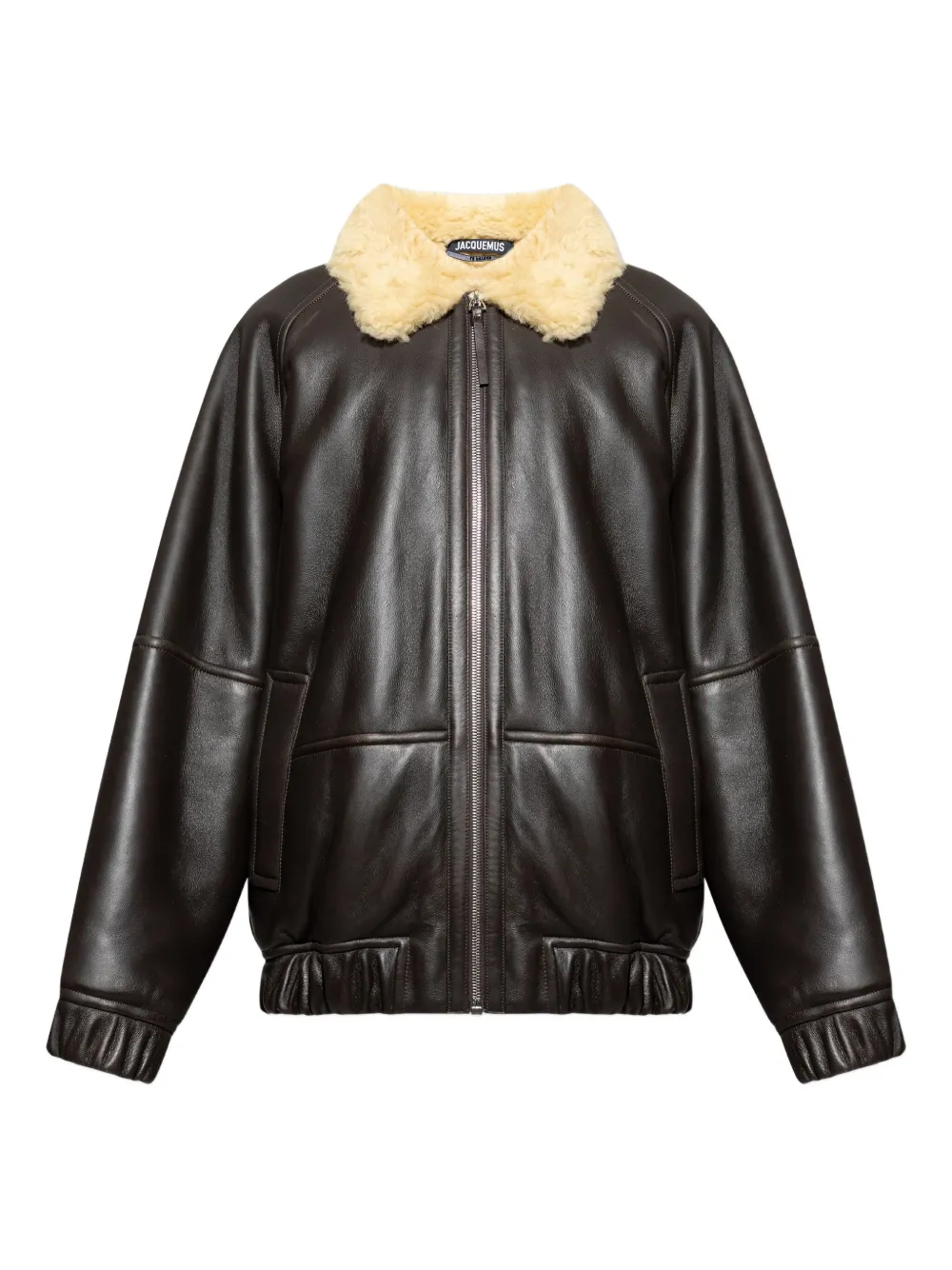 Jacquemus chamarra con cuello texturizado | marrón | Image 1