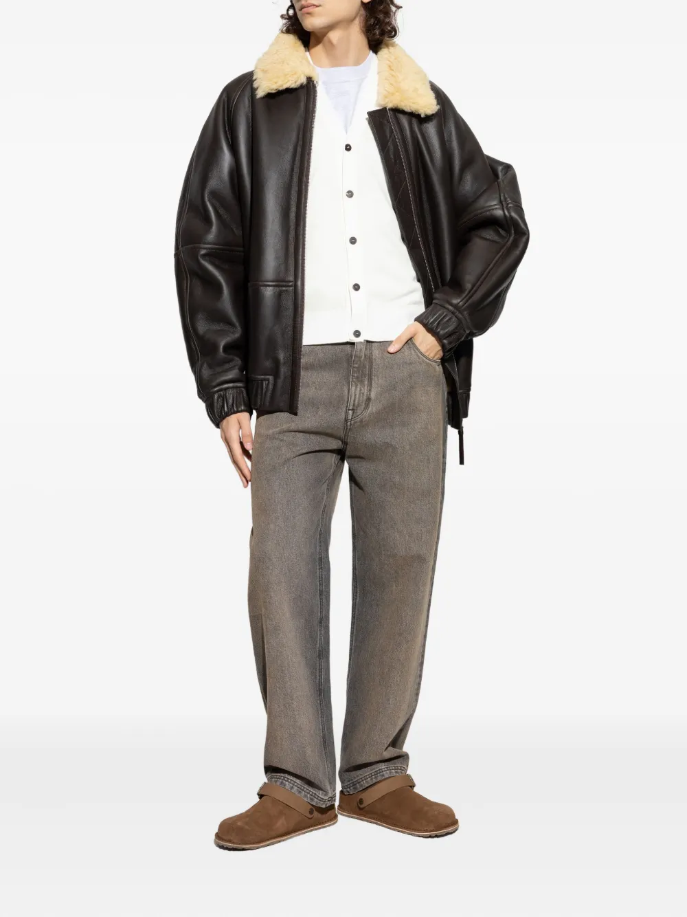 Jacquemus chamarra con cuello texturizado | Chamarras de piel | Image 2