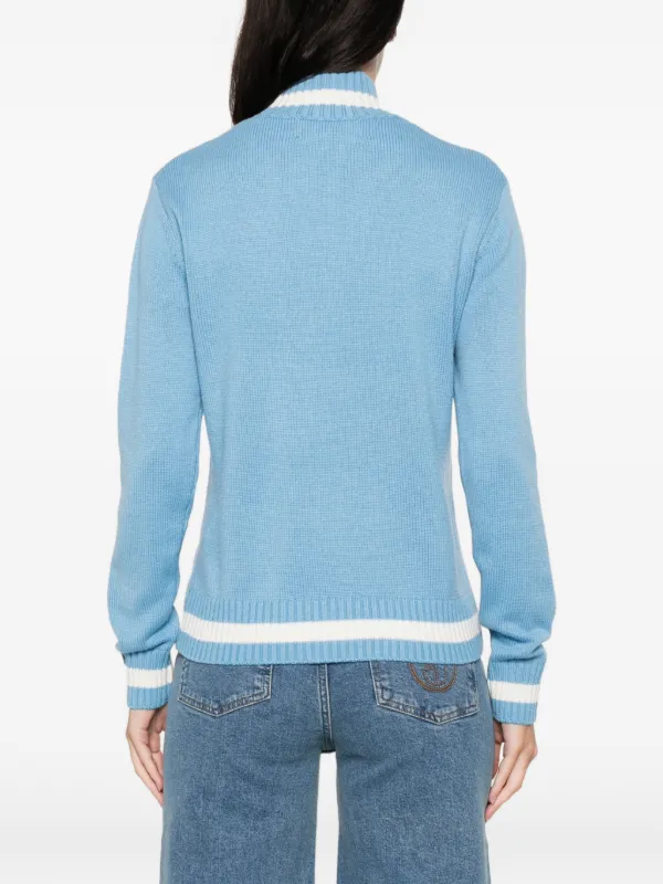 Iceberg ロゴ セーター | ブルー | FARFETCH JP