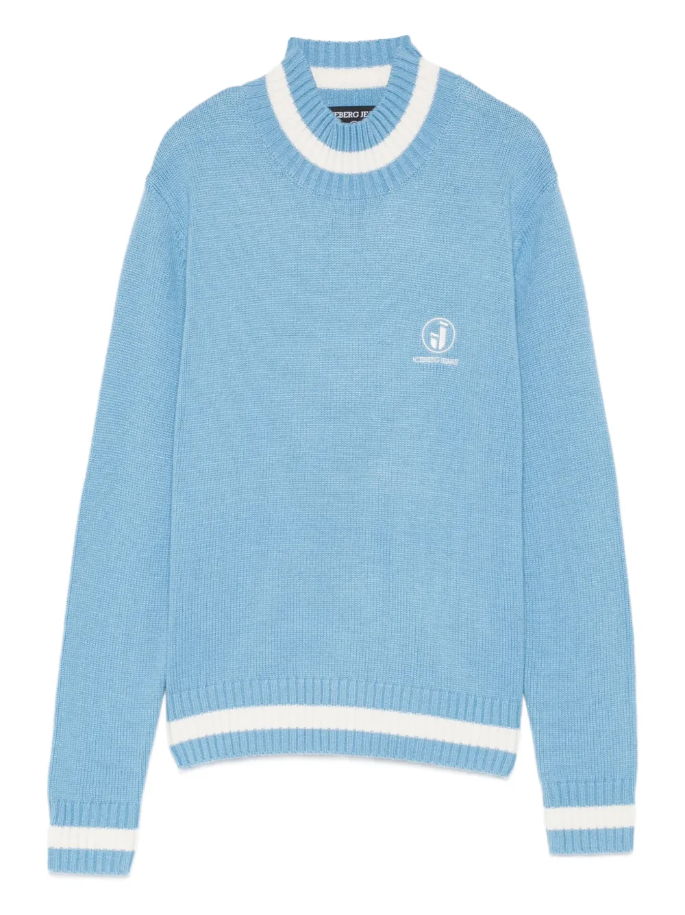 Iceberg suéter con logo bordado | azul | Image 1