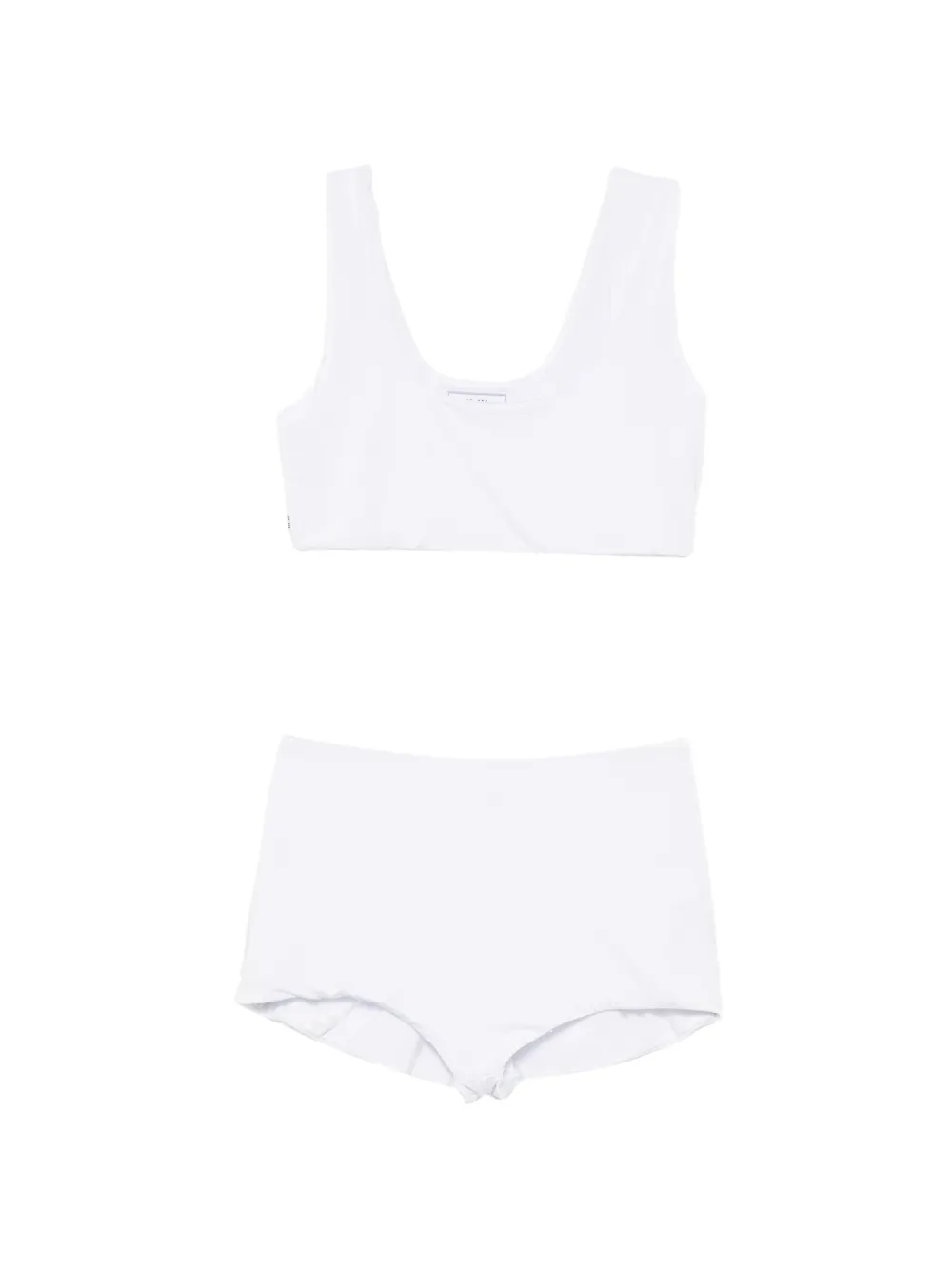 JIJIL logo-tag underwear set - Bianco