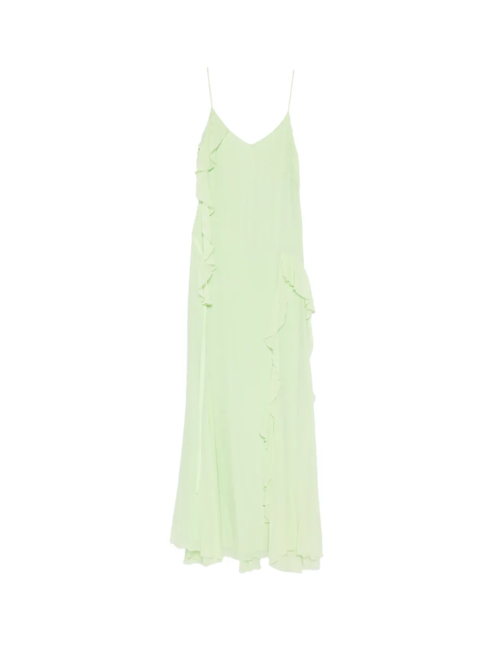 Blumarine ruffled dress - Verde