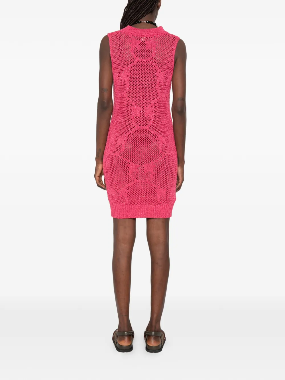 PINKO Mini-jurk met V-hals Roze