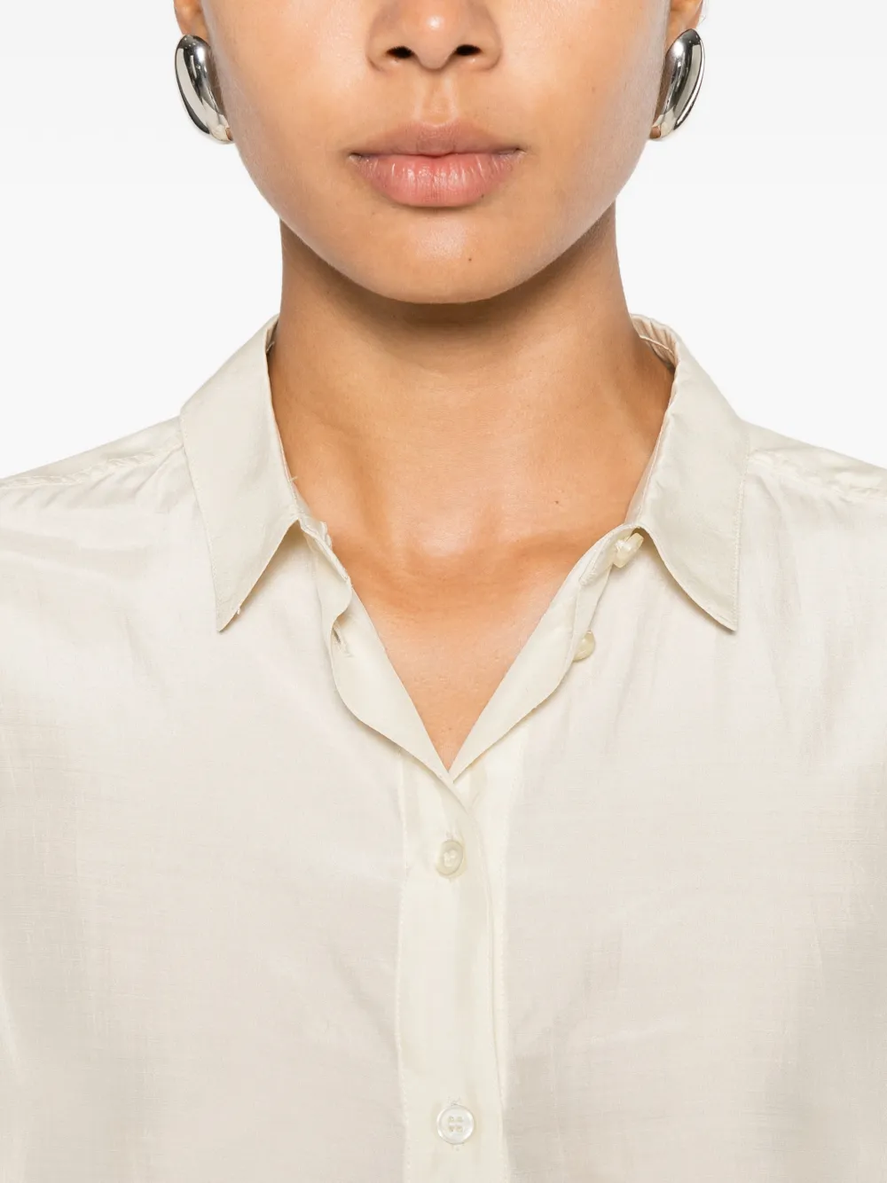By Malene Birger Button-up overhemd Beige