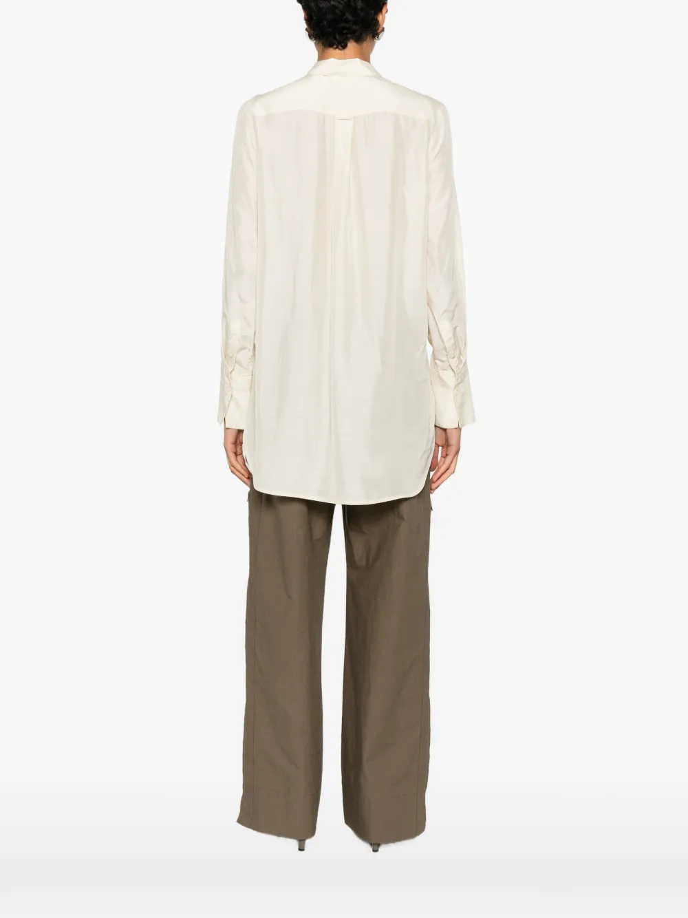 By Malene Birger Button-up overhemd Beige
