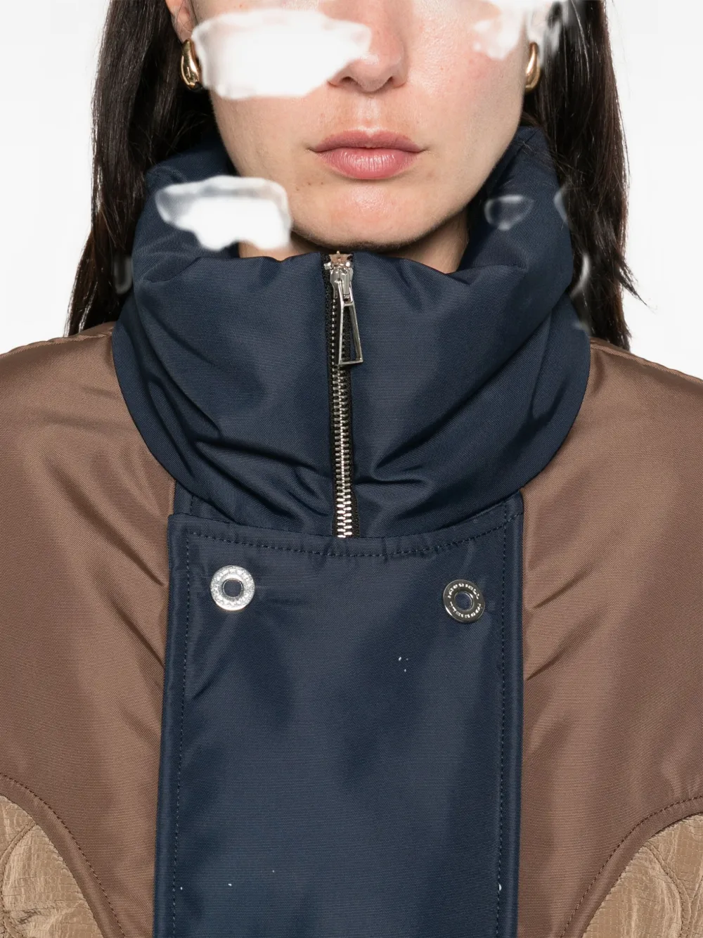 Marbell Kate Padded Jacket In Brown