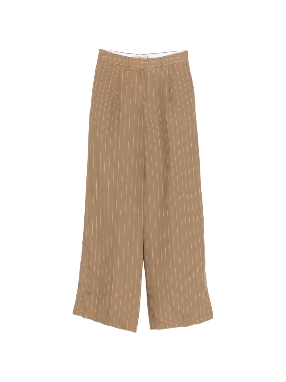 Iceberg pinstripe palazzo pants - Toni neutri