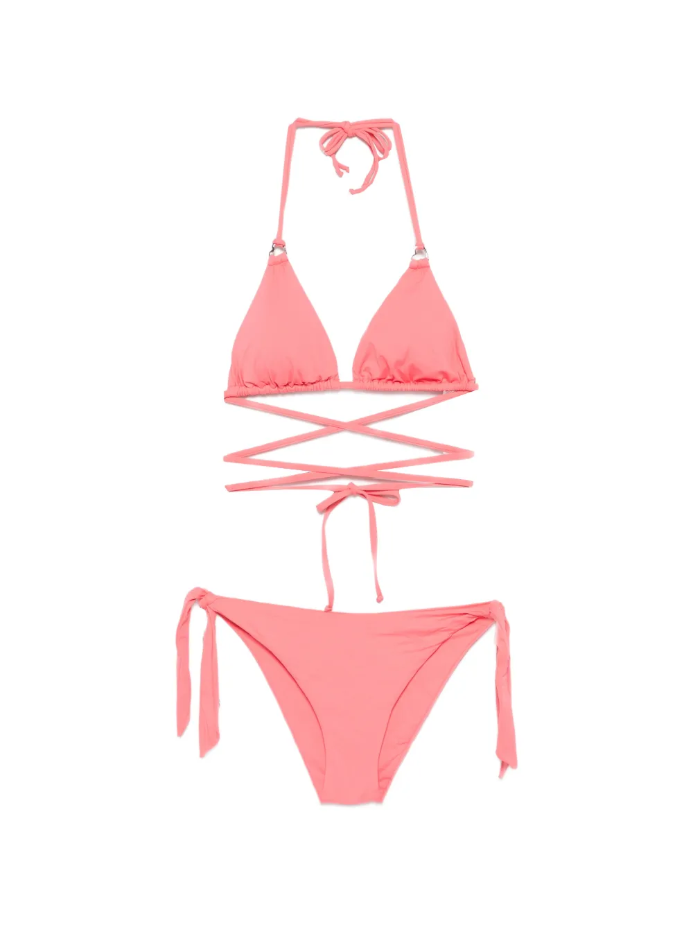 Blugirl wrap-around triangle bikini - Rosa