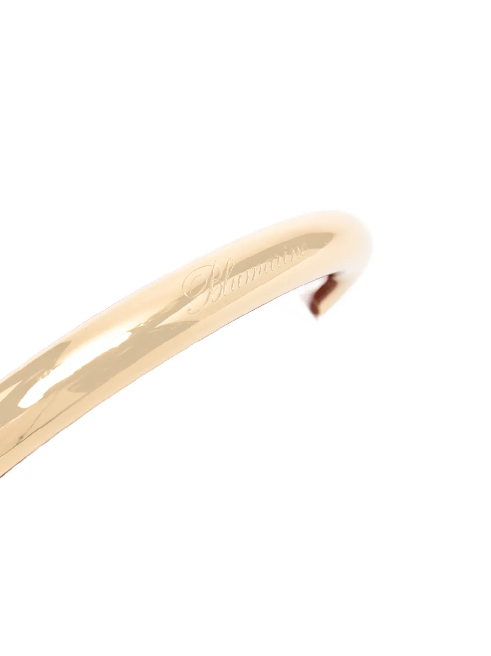 Blumarine Mini Ring Leather Tote Bag In Red