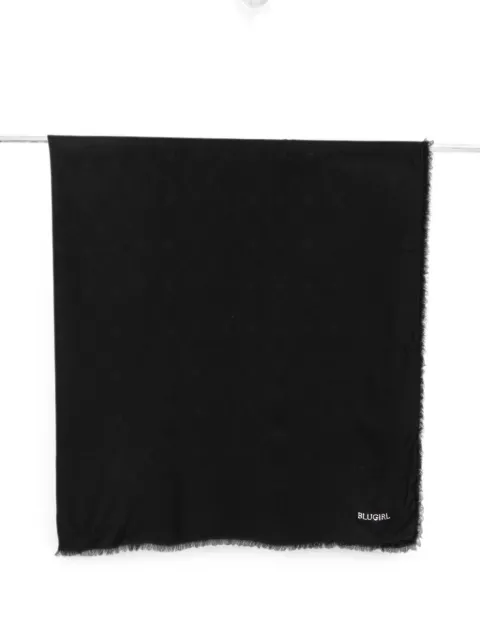 Blugirl frayed-edge scarf