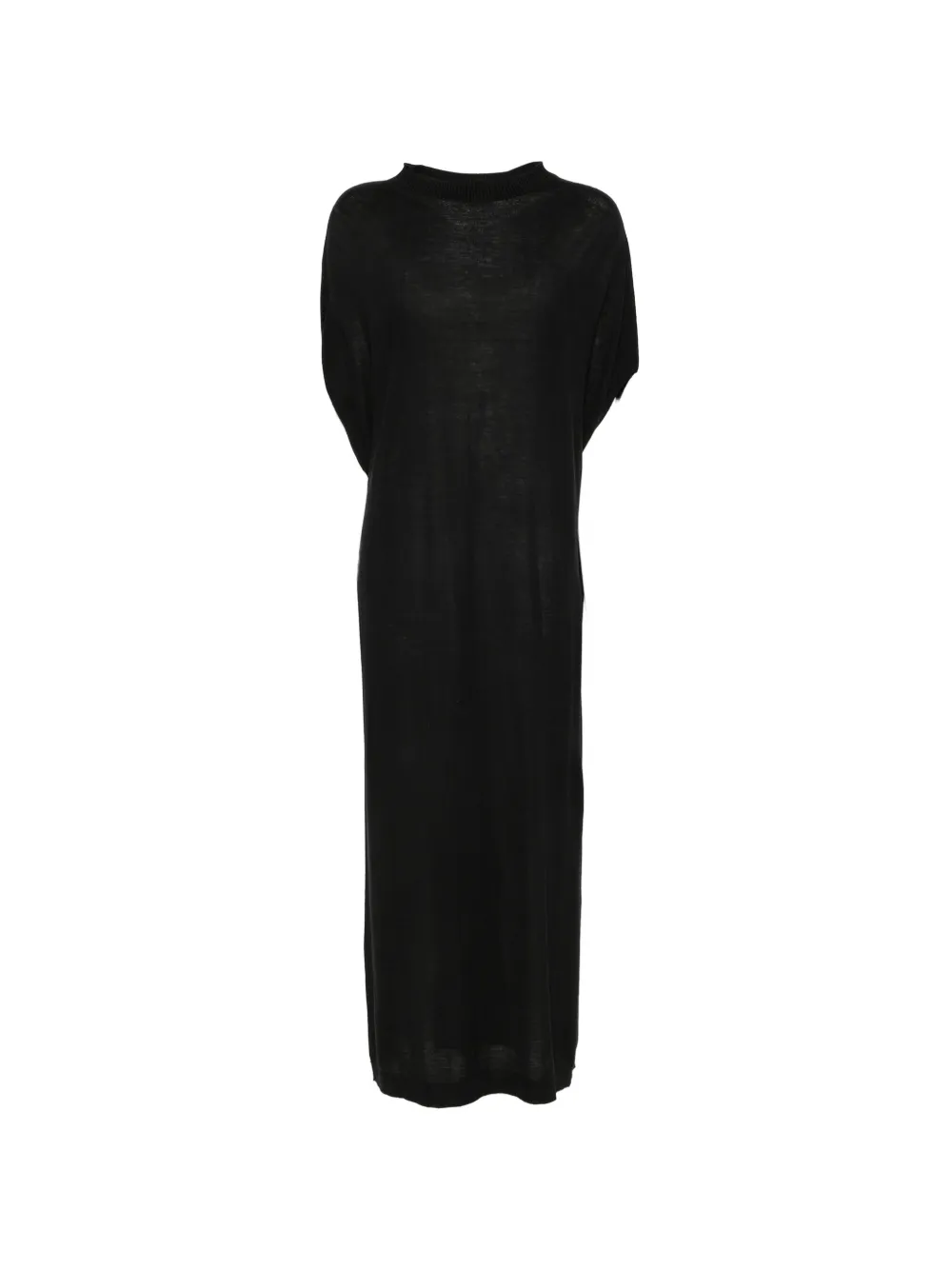 Liviana Conti ribbed-trim knitted maxi dress