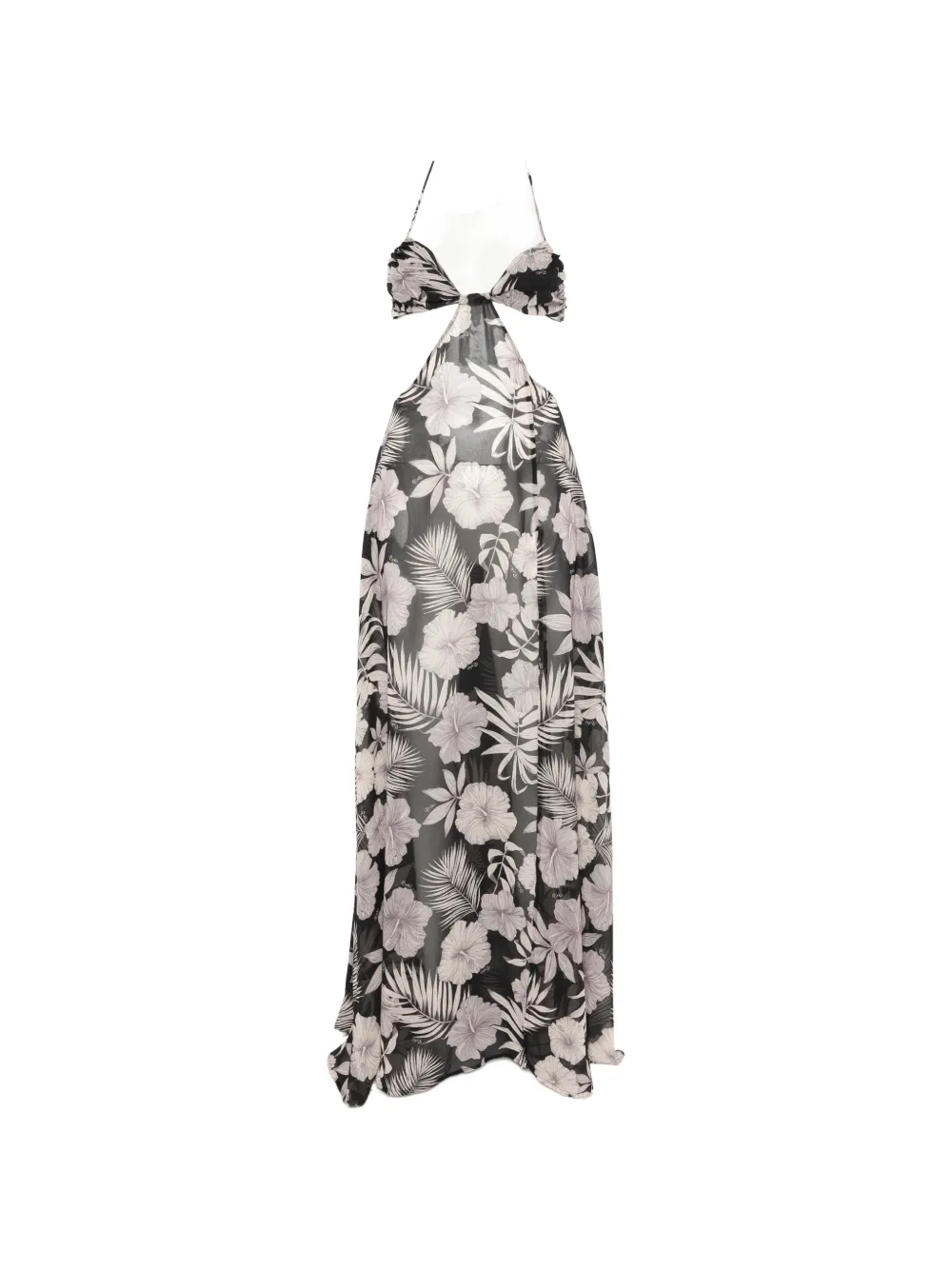 PINKO Kermesse floral-print maxi dress - Schwarz