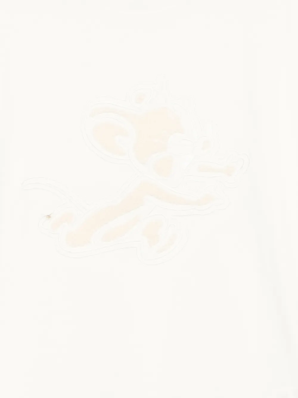 Iceberg T-shirt met grafische print Beige