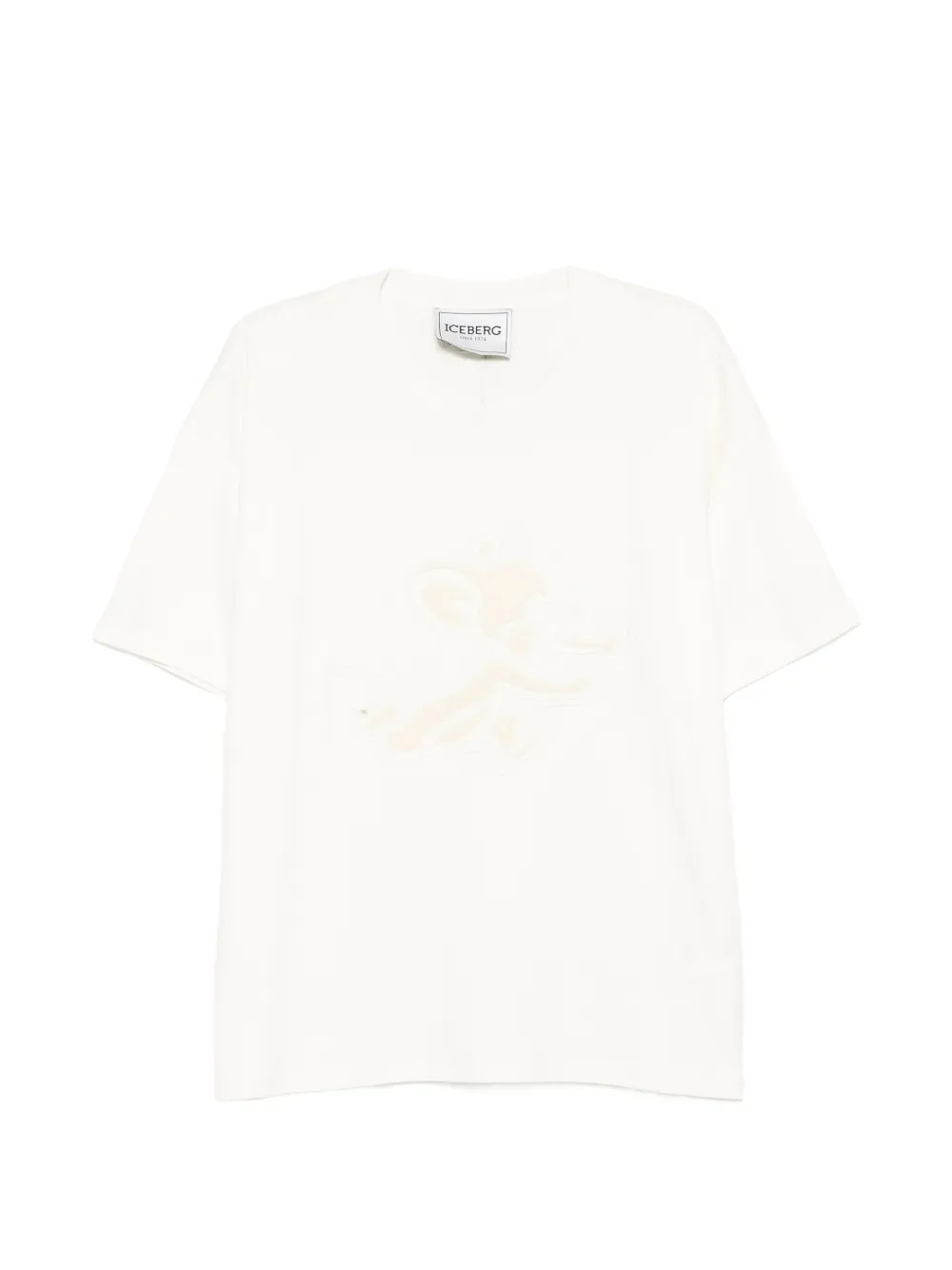 Iceberg T-shirt con grafica - Toni neutri