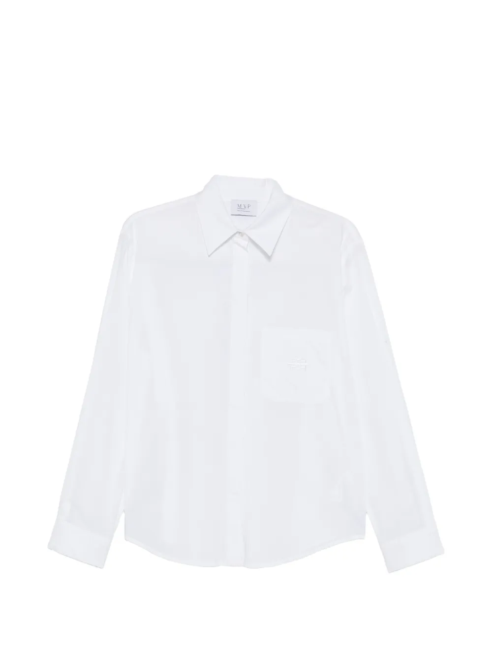 mvp wardrobe Camicia con tasca - Bianco