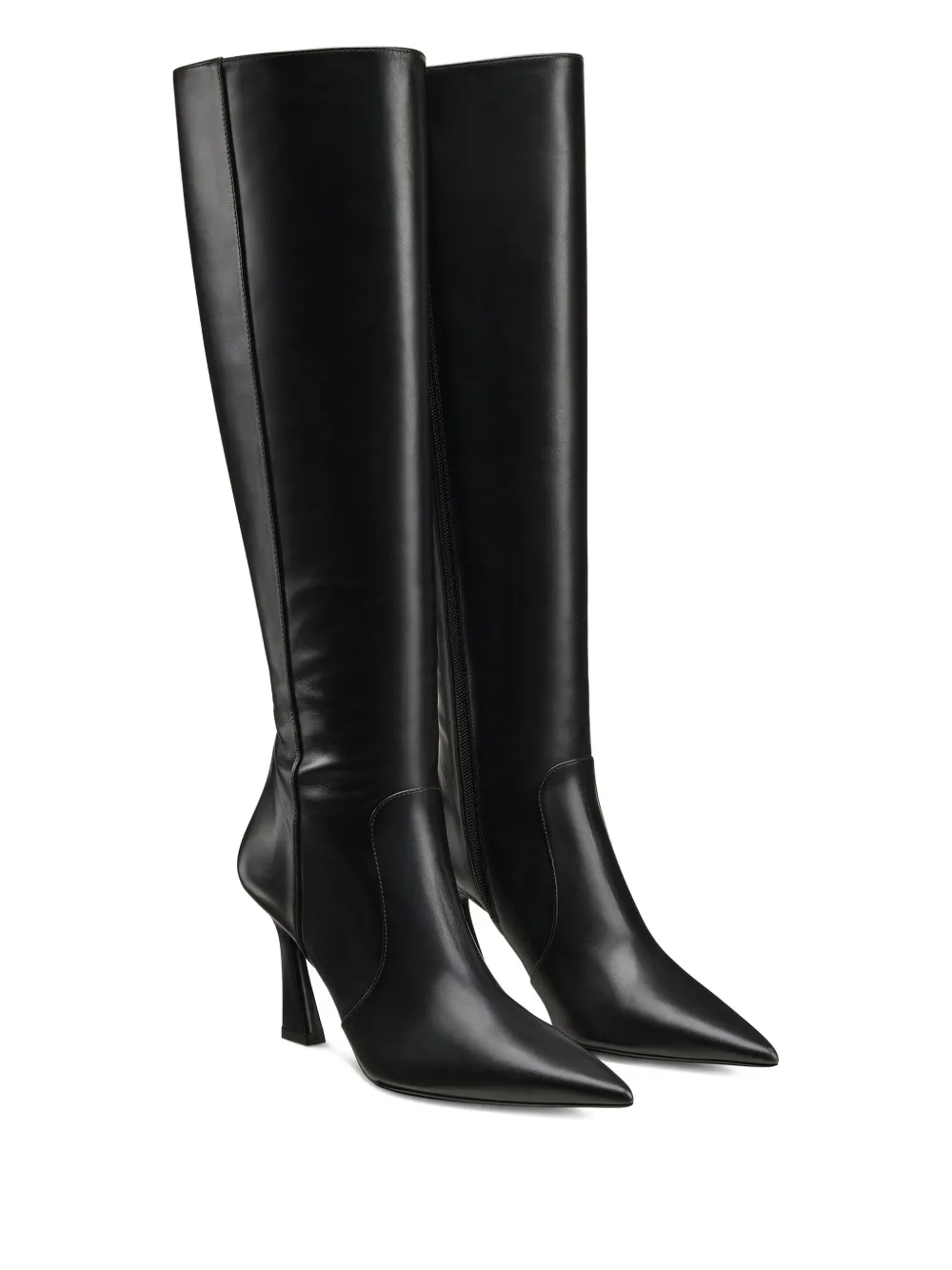 Stuart Weitzman 85mm Vinnie pointed zip boots | 니하이 부츠 | Image 2
