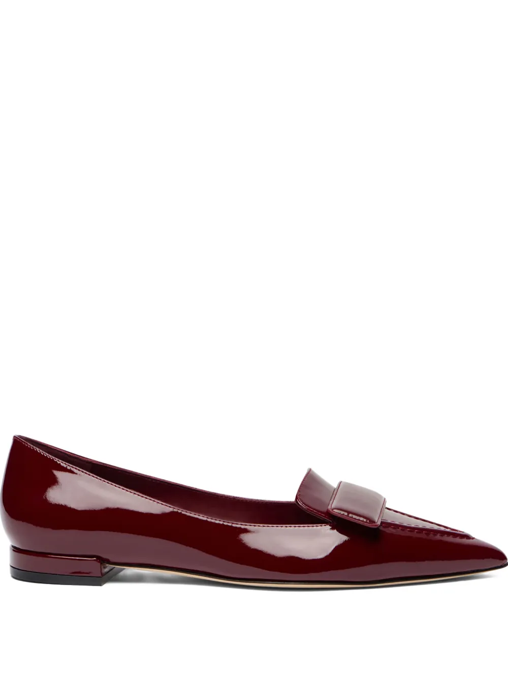 Stuart Weitzman Sovinnie pointed ballet flat | rojo | Image 1