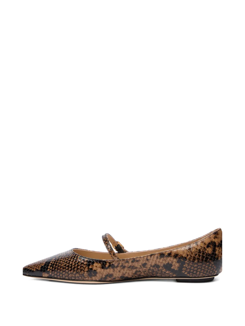 Stuart Weitzman Emilia Ballet Flats In Animal Print