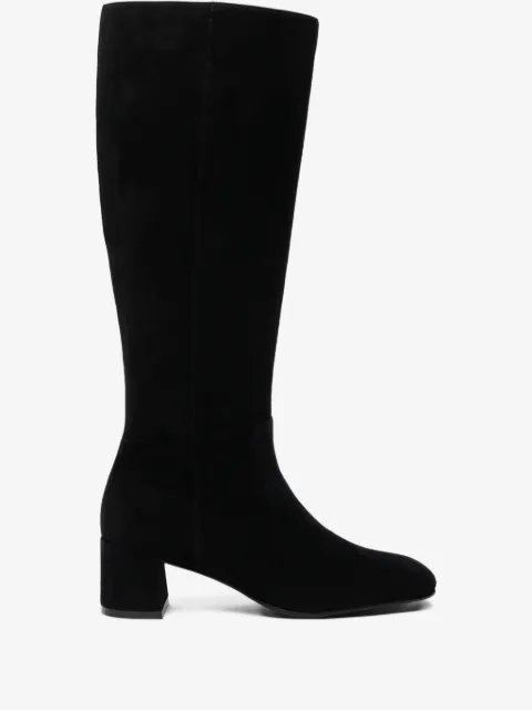 Stuart Weitzman Bota cano longo Maeve com salto 50mm