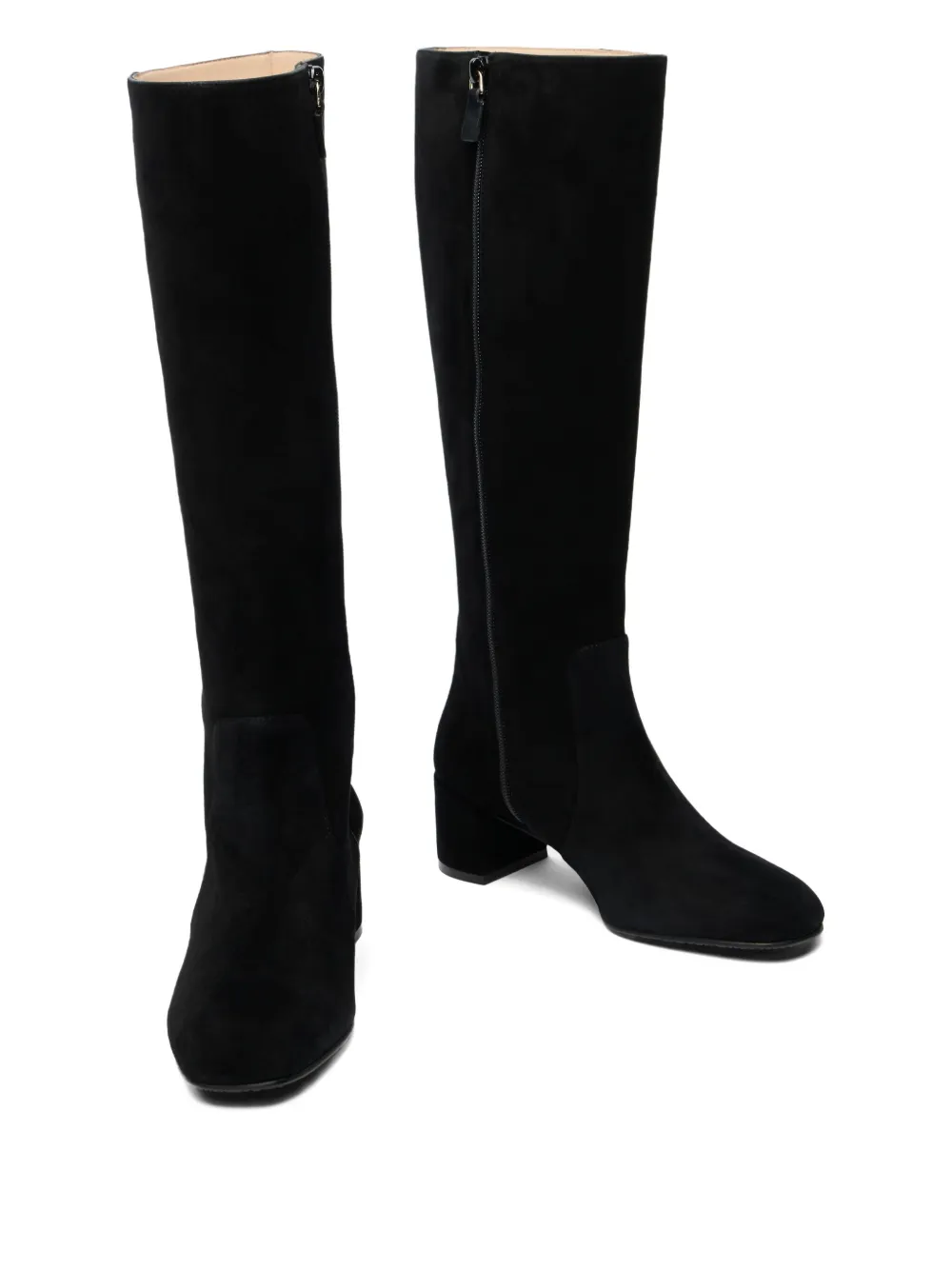 Stuart Weitzman Maeve 50 mm knielaarzen Zwart