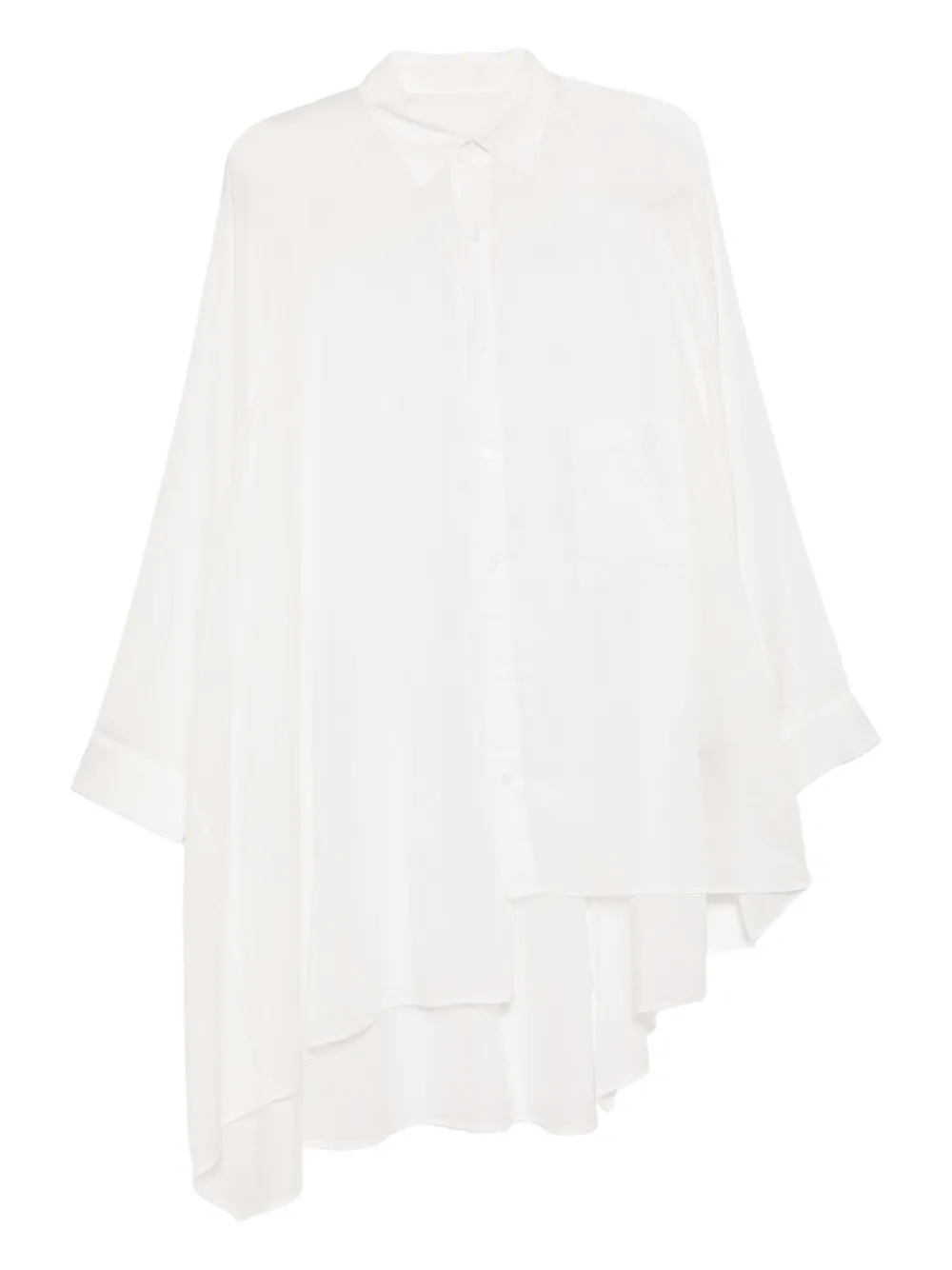 Yohji Yamamoto camisa con bolsillo | neutro | Image 1