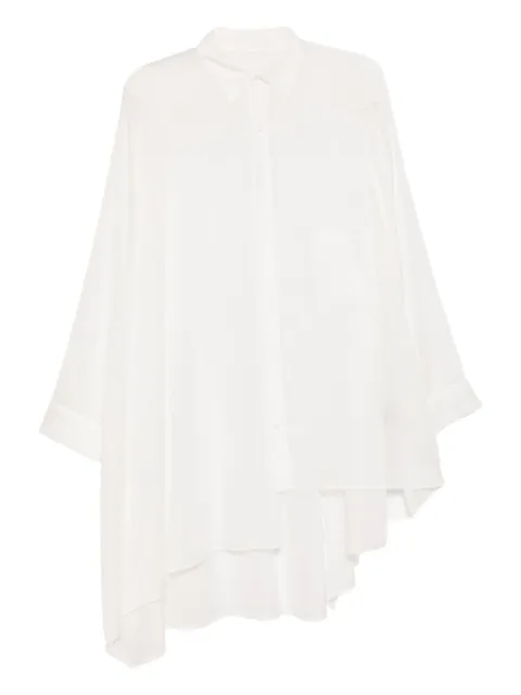 Yohji Yamamoto classic collar pocket shirt