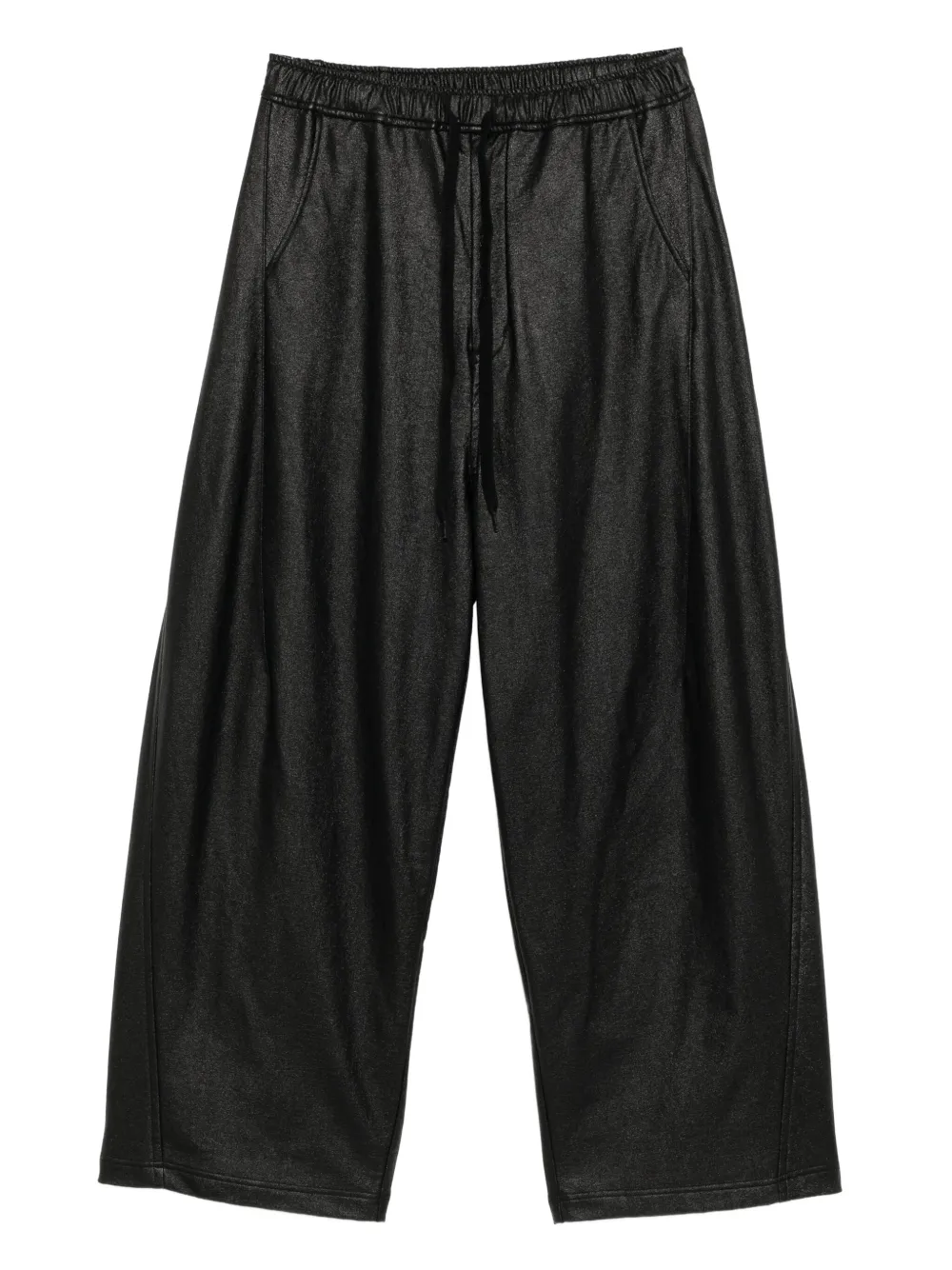 Julius drawstring wide-leg pants | Black | Image 1