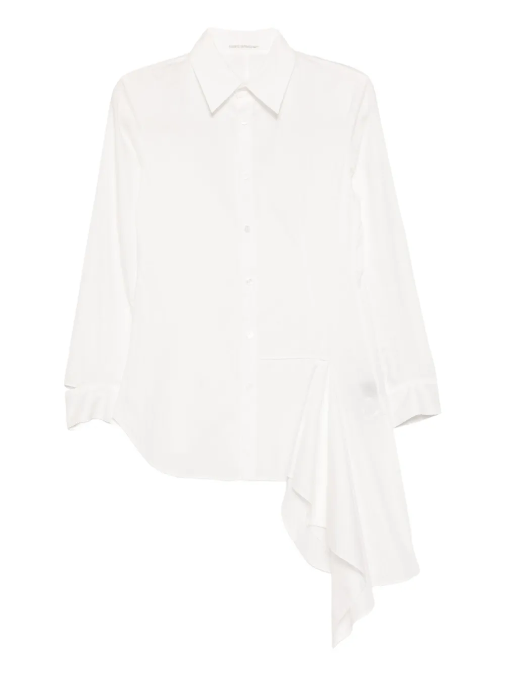 Yohji Yamamoto camisa con paneles asimétricos | neutro | Image 1