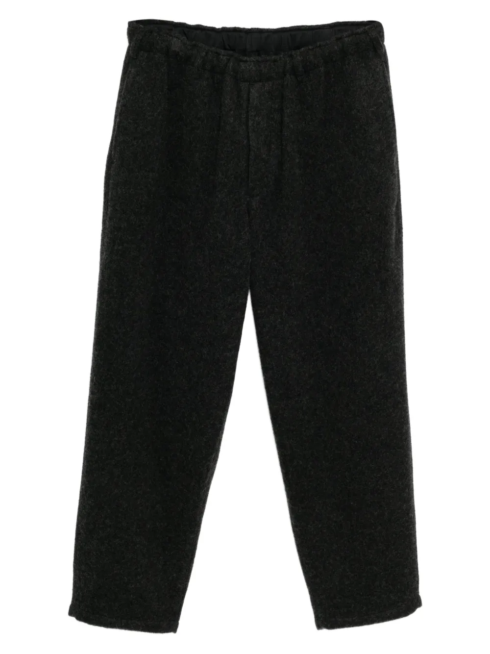 Yohji Yamamoto drawstring tapered trousers | Grey | Image 1