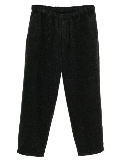 Yohji Yamamoto pantalones ajustados con cordones en la pretina