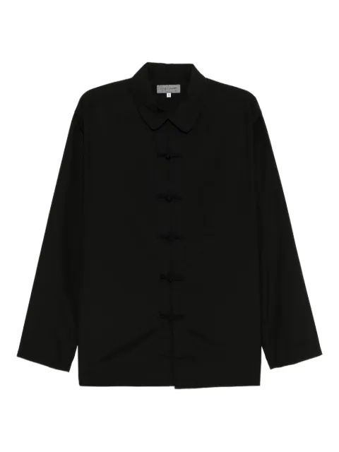 Yohji Yamamoto button-up long-sleeved shirt 