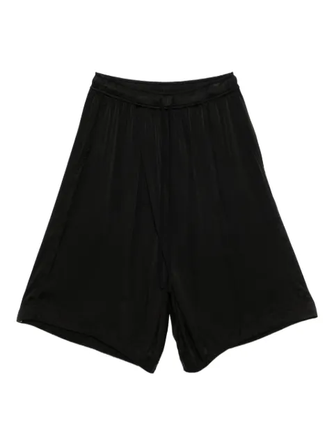 Julius drawstring drop-crotch shorts