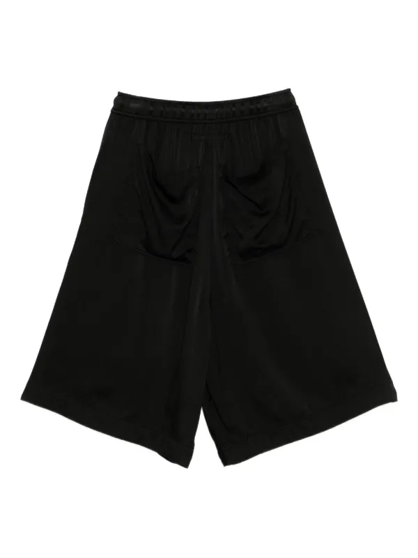 Julius Drawstring drop-crotch Shorts | Black | FARFETCH
