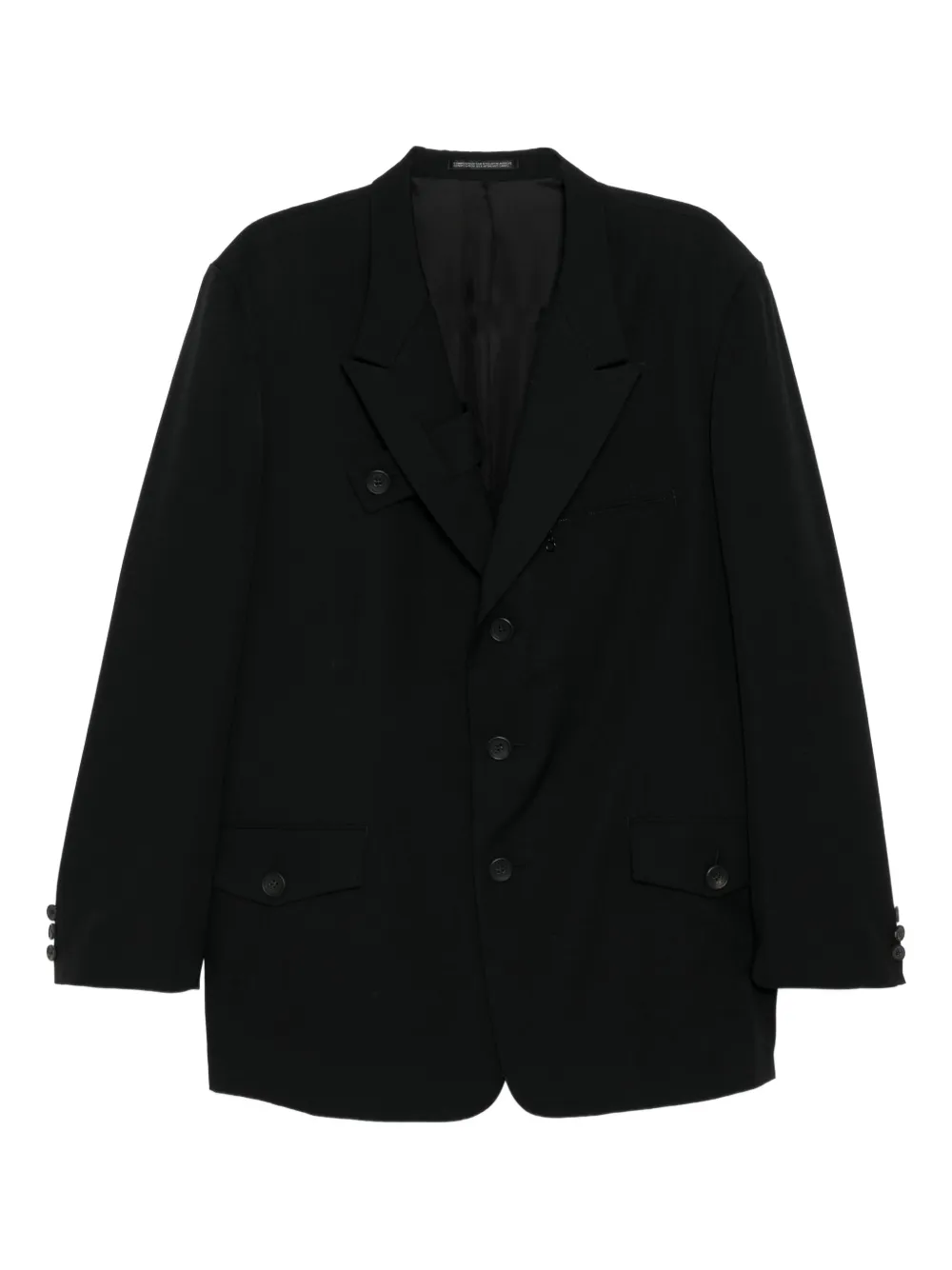 Yohji Yamamoto blazer con botones | negro | Image 1