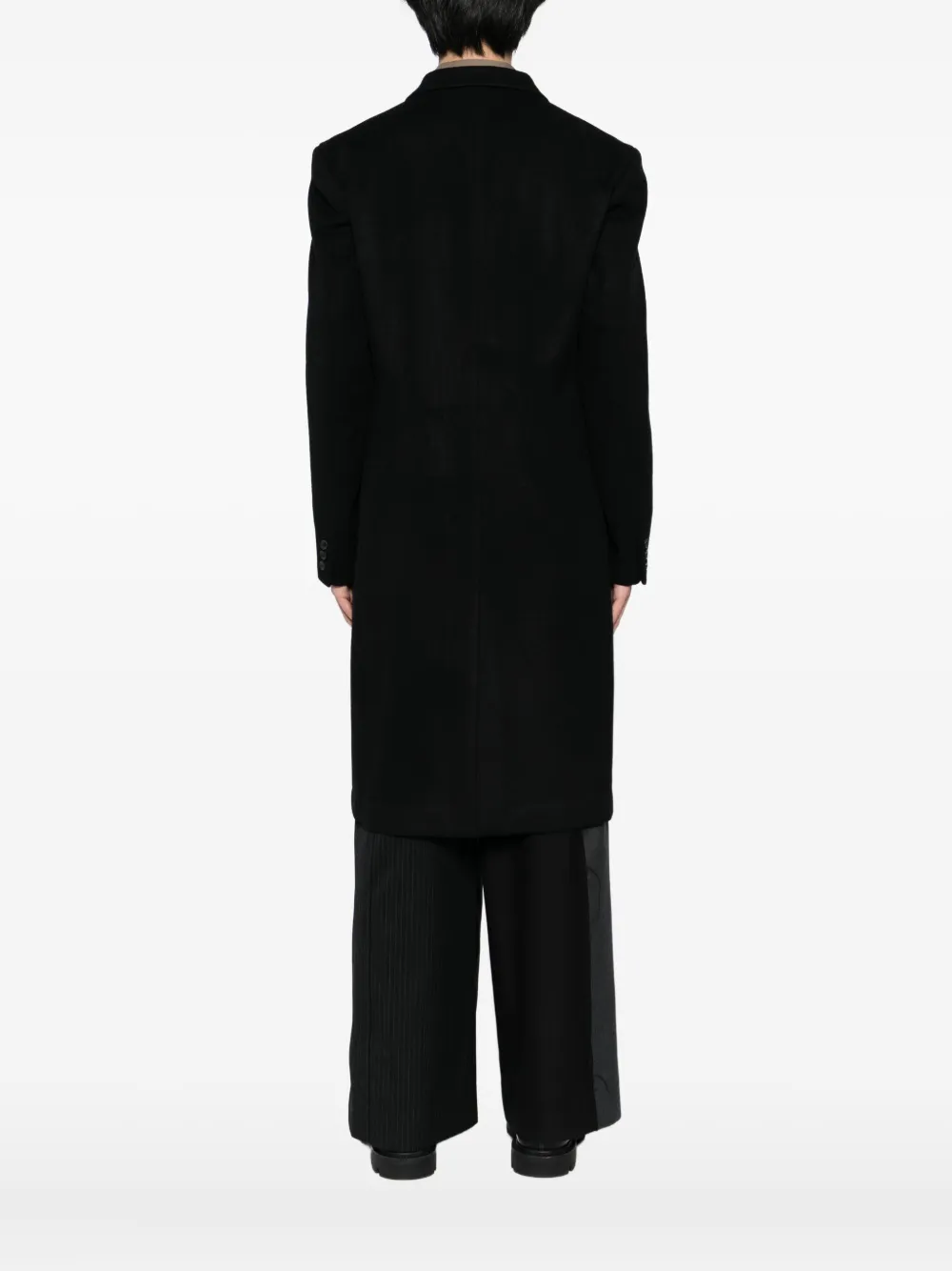 Yohji Yamamoto Doctor's Coat In Black
