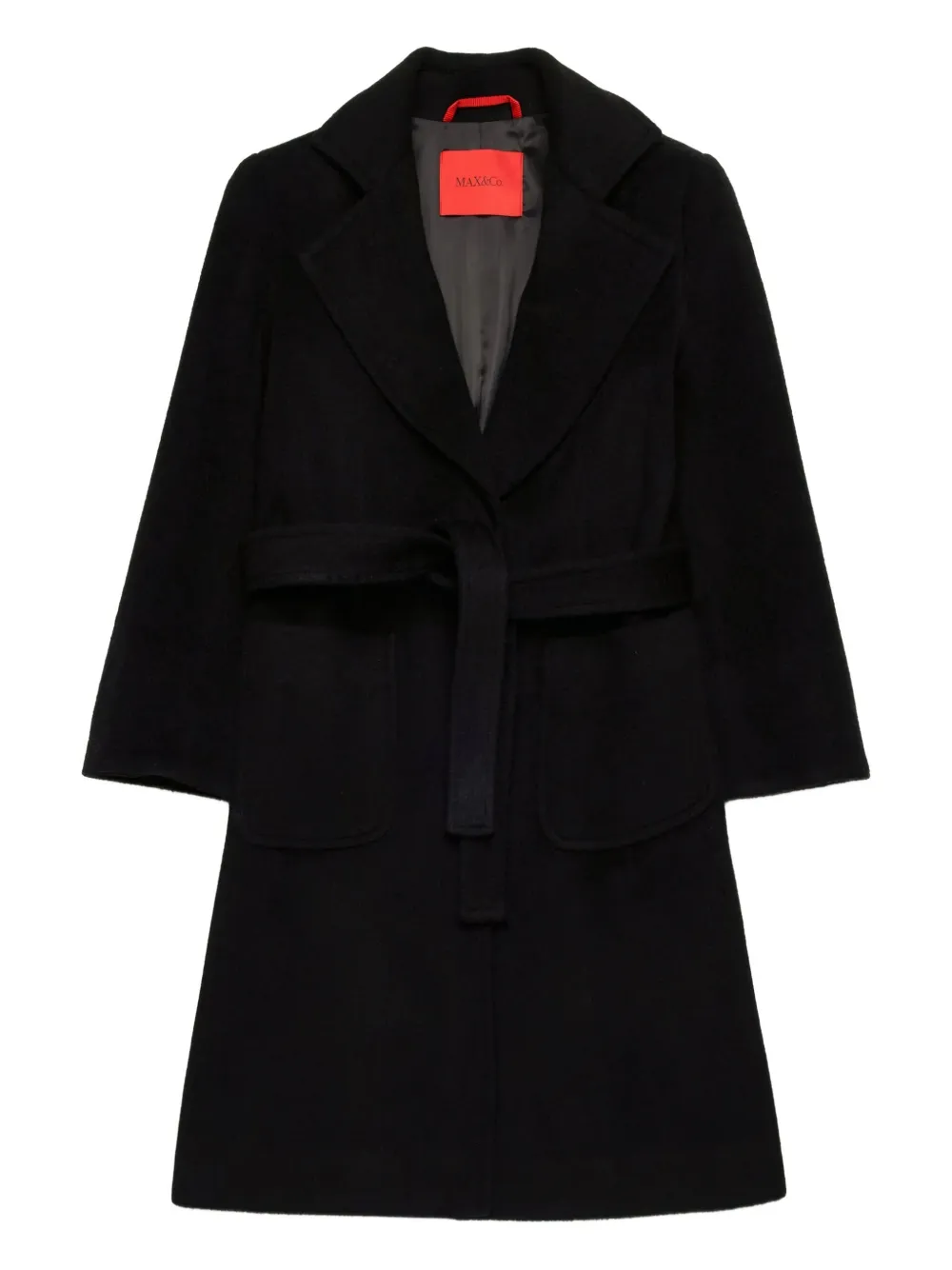 MAX&Co. Kids single-breasted coat | negro | Image 1