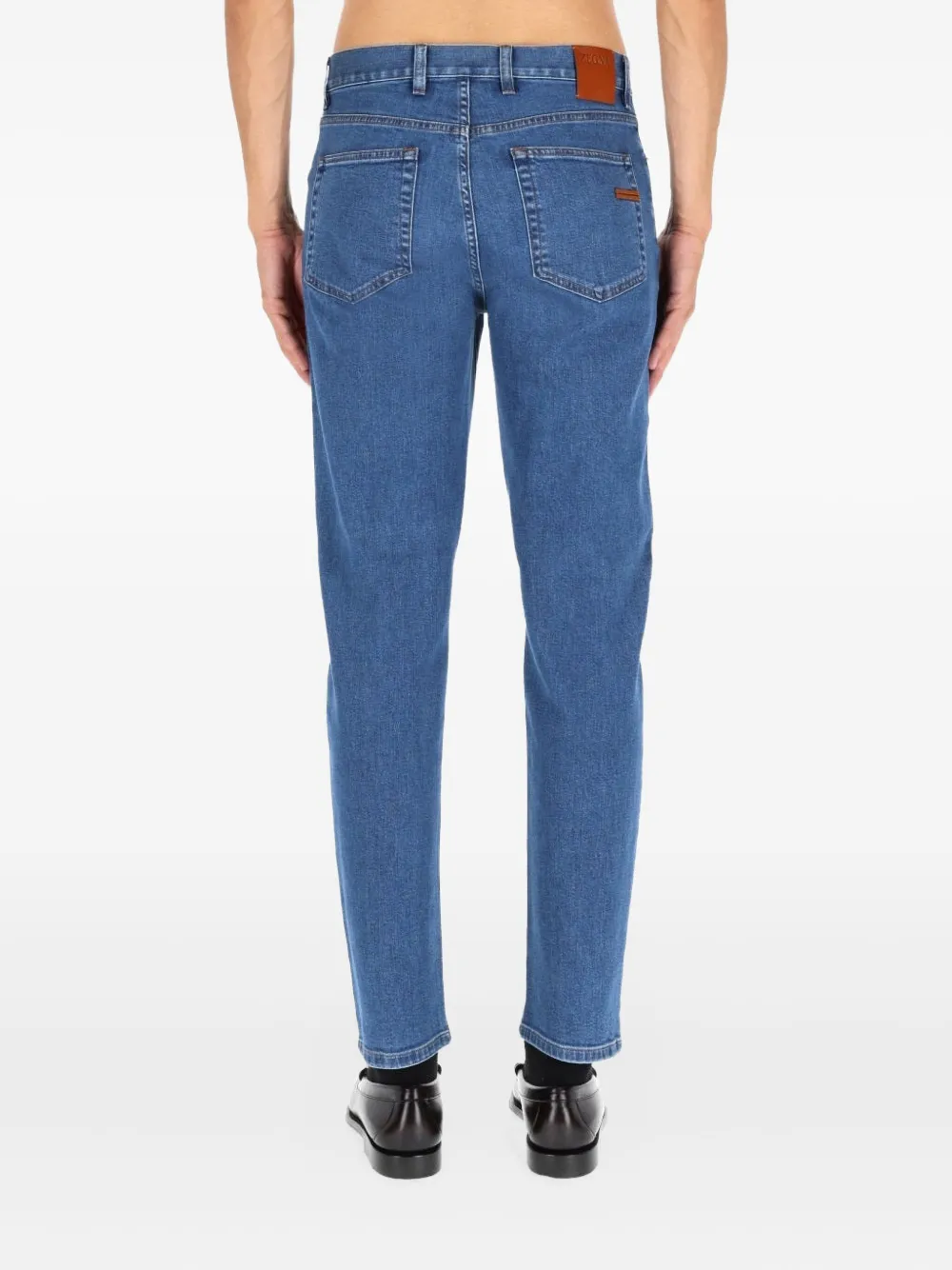 Zegna denim jeans Blauw
