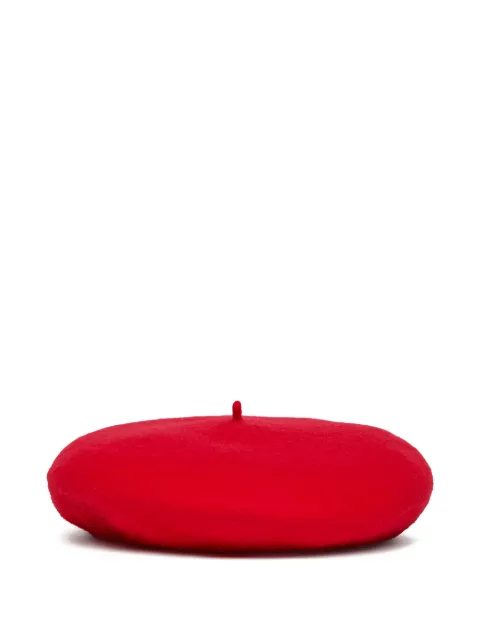 MAX&Co. Kids logo-embroidered beret