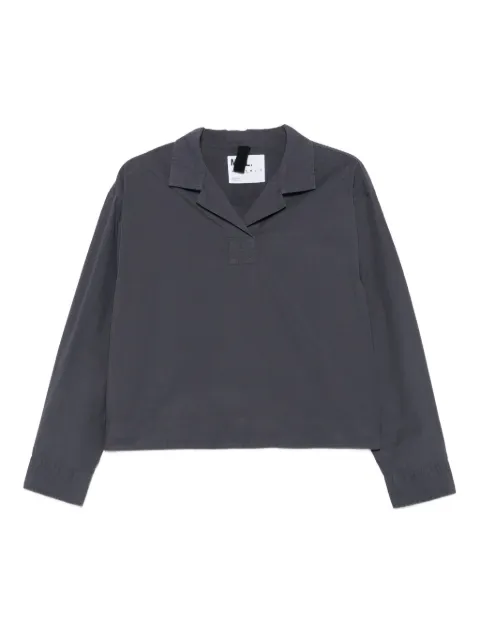 Mhl By Margaret Howell notched-collar blouse