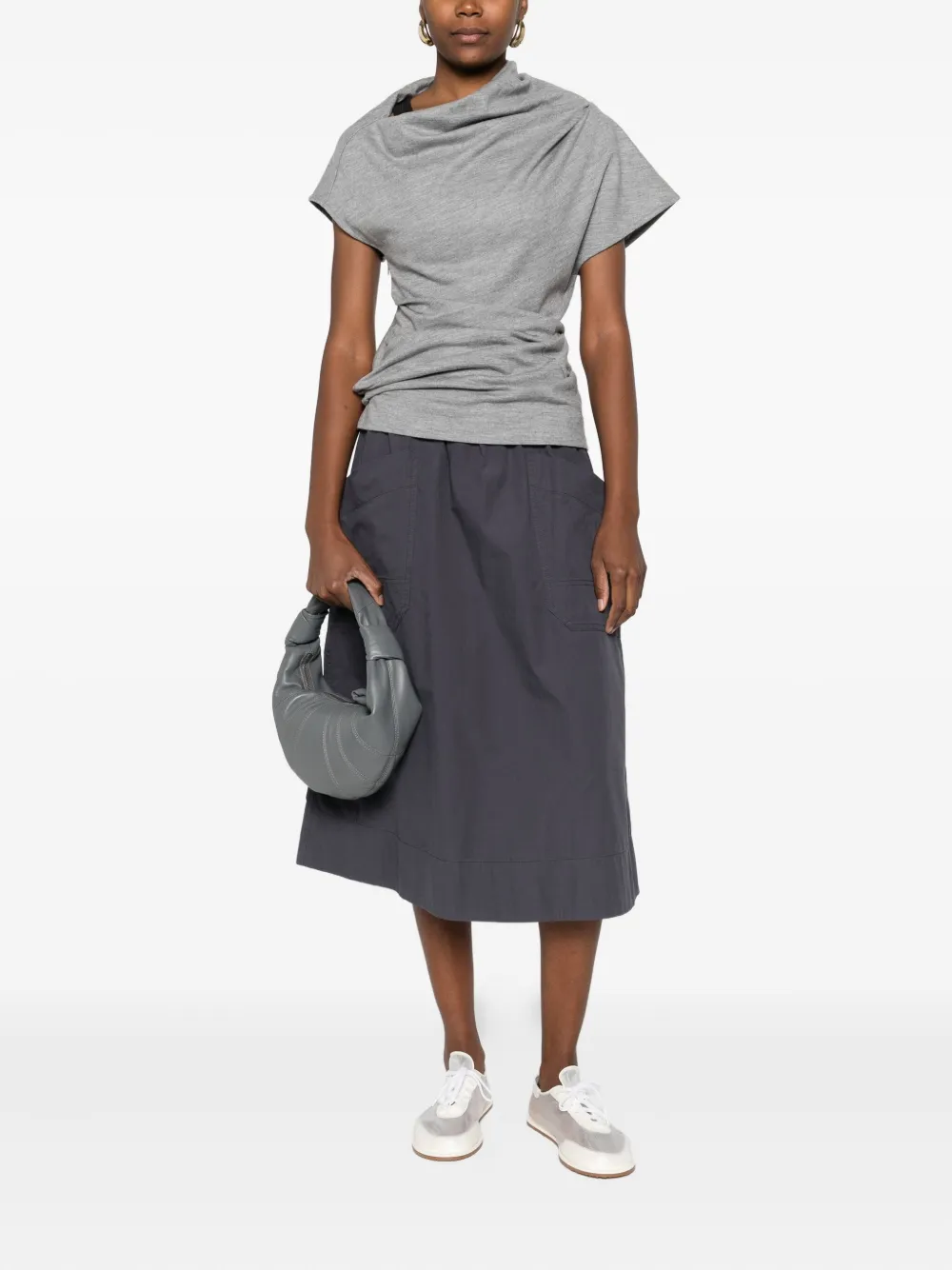 Mhl By Margaret Howell cotton A-line skirt | A-Line Skirts | Image 2