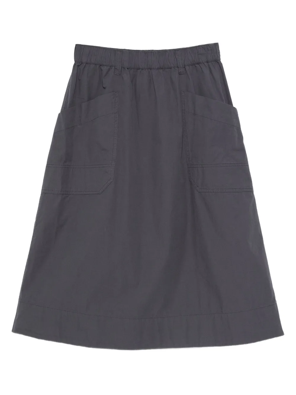 Mhl By Margaret Howell cotton A-line skirt | Blue | Image 1