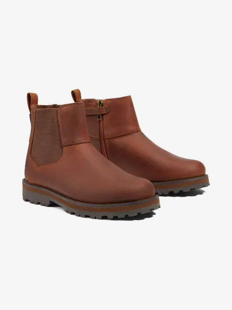 Timberland Kids botas con detalle de cierre