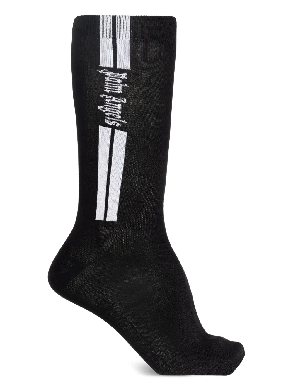 Palm Angels calcetines con motivo de rayas | negro | Image 1