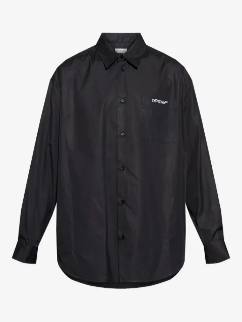 Off-White Arrows-motif cotton shirt